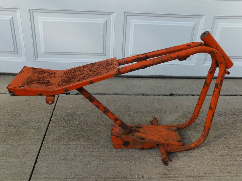 1971 mtd trail flite mini bike frame vintage minibike time