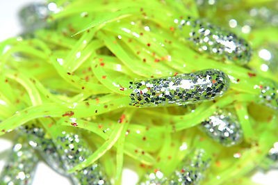 pro crappie tubes lures grubs bass perch 50 pack 54