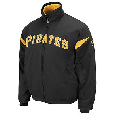 PITTSBURGH PIRATES 2012 L Triple Peak Dugout Therma Base Jacket