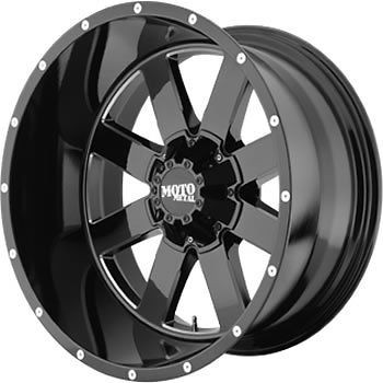 20x12 black wheel moto metal mo962 8x6 5 time left