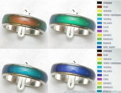   wholesale lot Magic Emotion Feeling Color Changable Mood mixed Rings