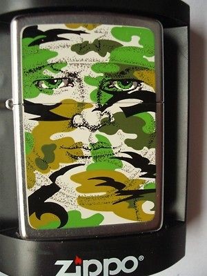   SMYTHE HIDDEN FACE CAMO LIGHTER CAMOFLAGE 2006 HUNTER XMAS GIFT