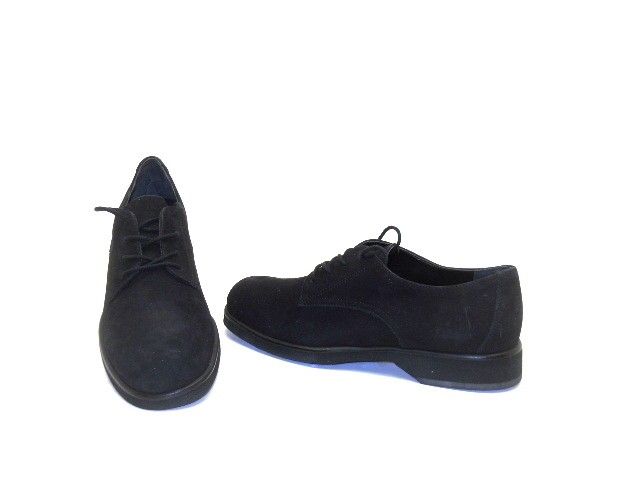 Rockport Womens Helen Nubuck Oxford   Black Size 7N NWOB