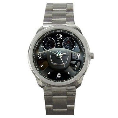 NEW 2012 skoda octavia yeti gt ex steering wheel SPORT METAL WATCH