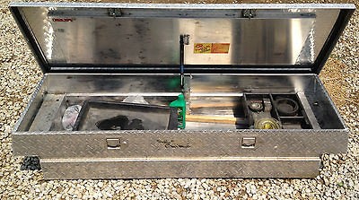 delta aluminum pick up truck toolbox  75