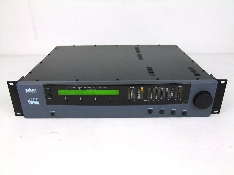 Orban Optimod 6200 DAB AES/EBU Digital Audio Broadcast Processor FREE 