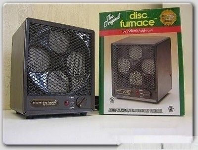 disc ceramic fan forced air heater auto temp pelonis