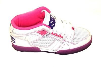   83 WOMENSWHITE PURPLE PINK SHOES SIZE 9.5 10 NEW YORK REBOUND OSIRIS