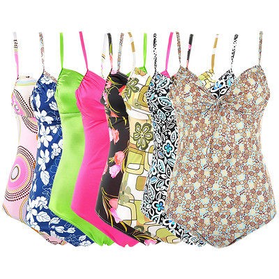 LT071 Cute One Piece Swimsuit Swimwear Beachwear 22 Colors 4 6 8 10 12 