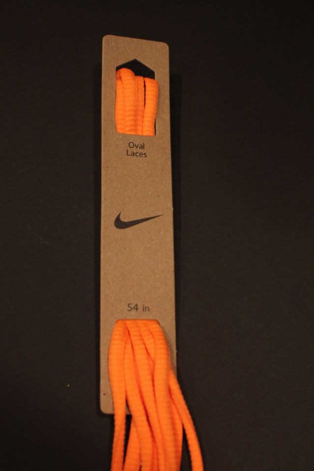 orange nike shoelaces