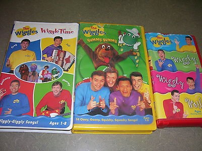 wiggles videos vhs  3 99 buy