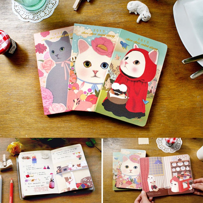 Jetoy] 2013 choo choo mini diary Organizers Planners Scheduler note