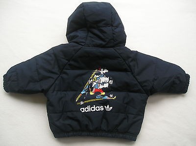 RARE~Adidas BOMBER GOOFY DISNEY Jacket winter Hoody shirt sweat 