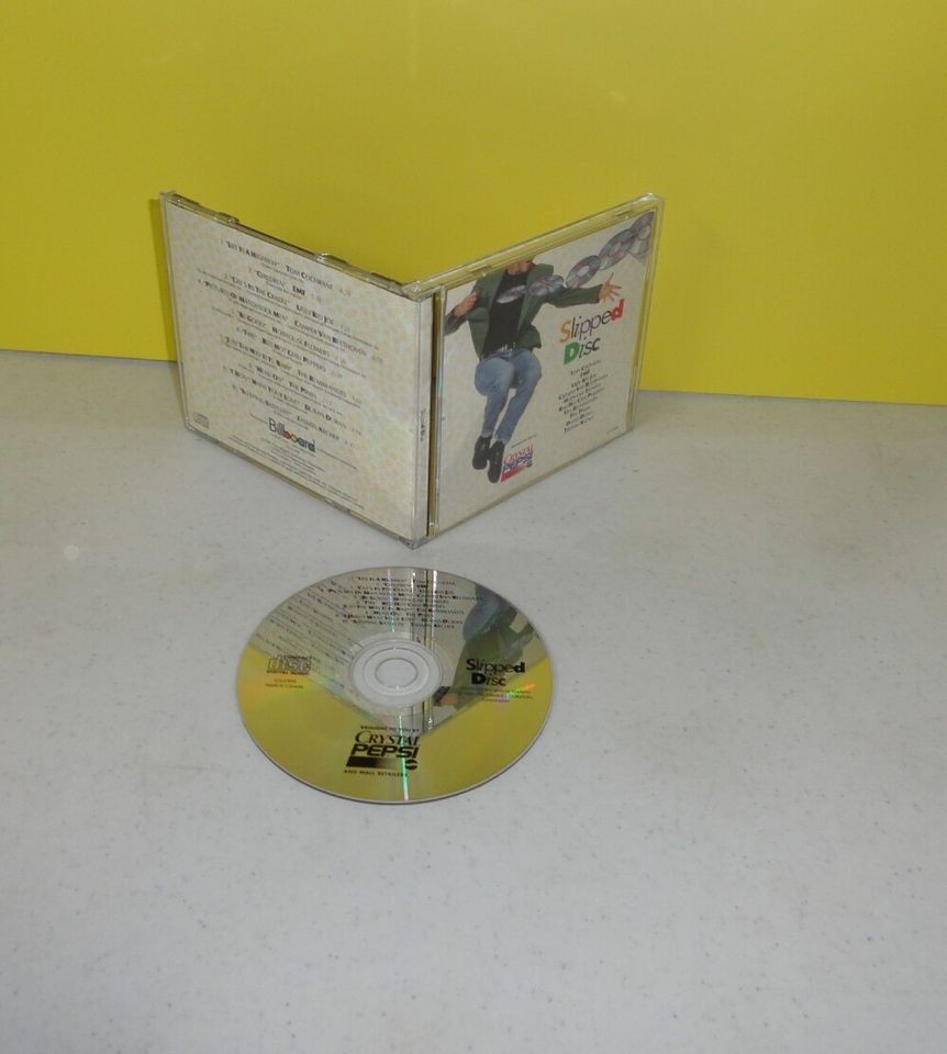 1993 Billboard Crystal Pepsi Promo CD Slipped Disc Various Artist