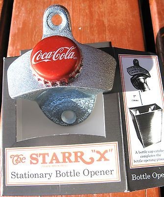 Bottle Opener With a Coca Cola Bottle Cap Sports Bar Pub Coke Soda 