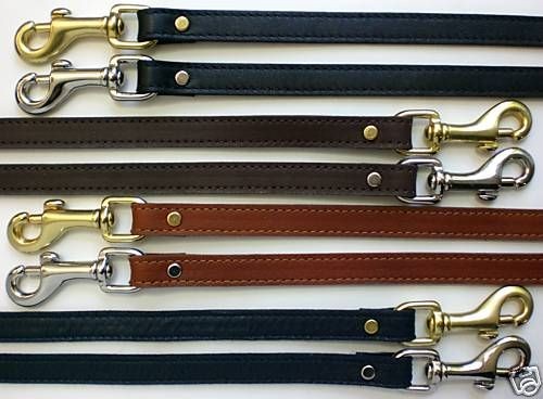   GENUINE LEATHER REPLACEMENT CLIP ON BOLT SNAP SHOULDER BAG STRAP