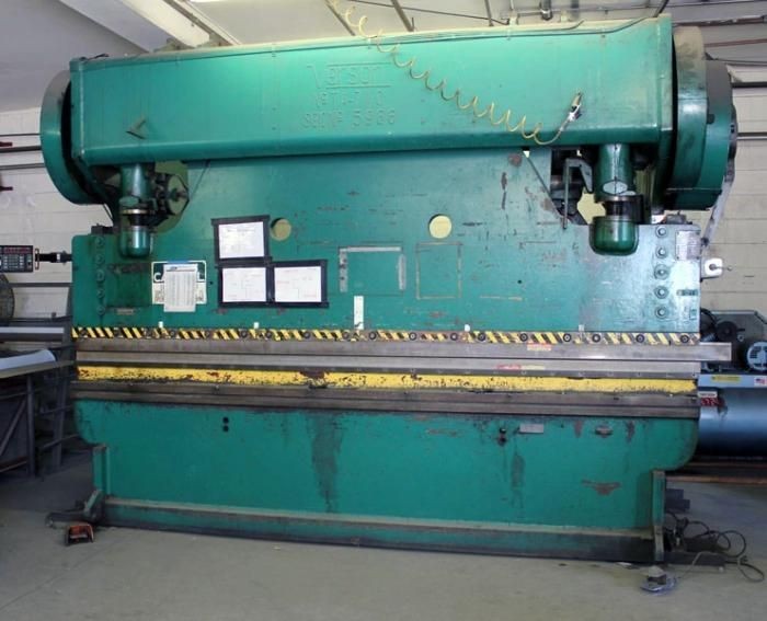   TON 12 PRESS BRAKE MODEL TA 710 ONTARIO,CALIF. *CHICAGO*CINCI​NNATI