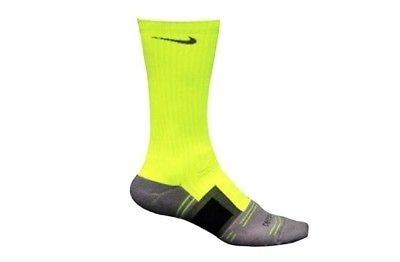   Volt Dri Fit Crew Socks MEDIUM (sz 6 8)   Oregon Ducks Elite Neon RARE