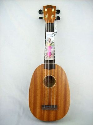 Mahalo Pineapple Style Soprano Ukulele U320P/With Free Black Bag