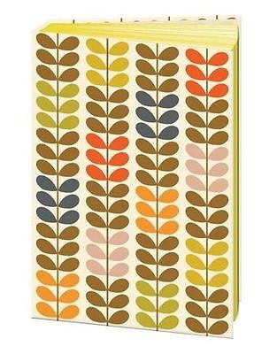 orla kiely address book fabric b7 brand new time left