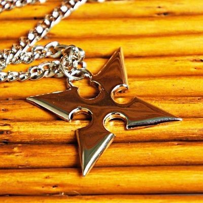 Kingdom Hearts II 2 Cosplay Roxas Cross Key Blade Pendant Chain 