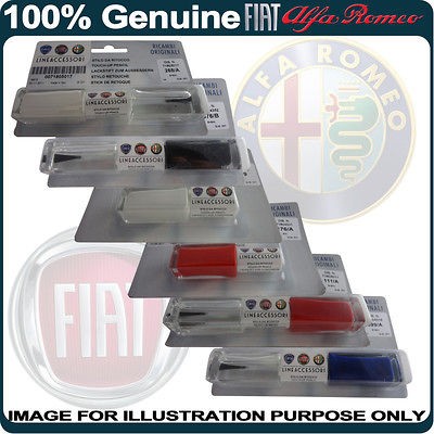 Touch Up Paint Alfa Romeo Fiat Scratch Repair 820 BLACK INK MET P/N 