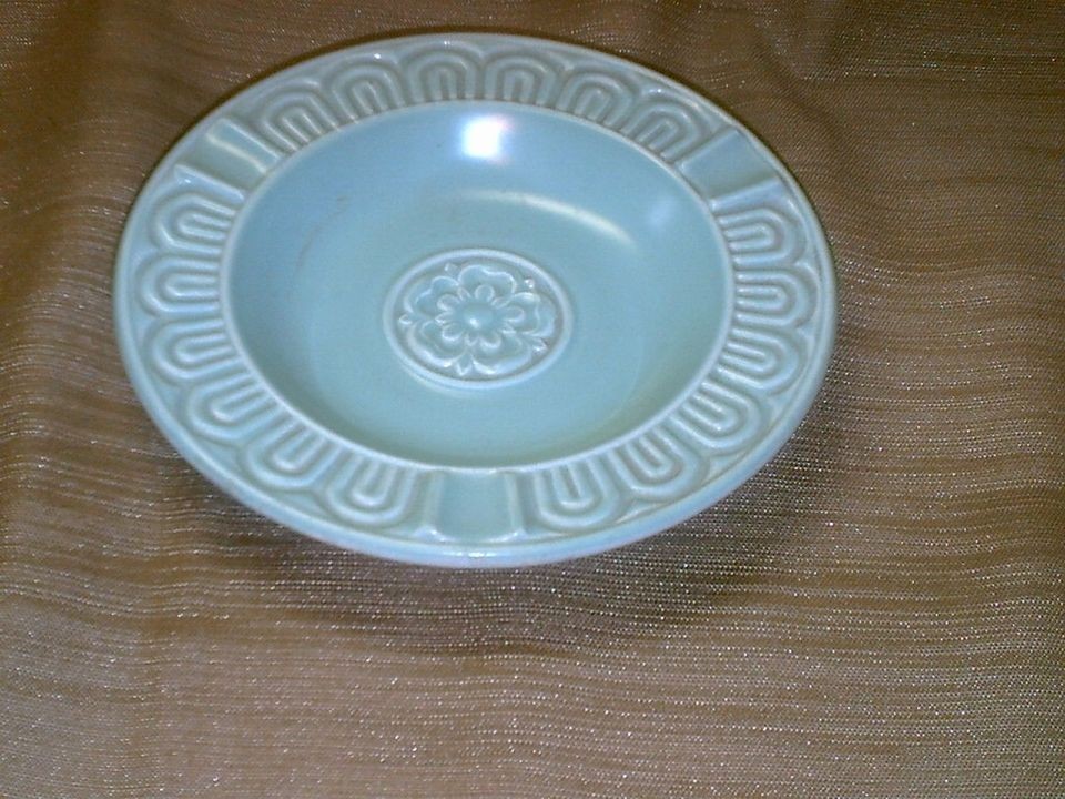 poole england pottery ashtray tuquoi se nice detail time left