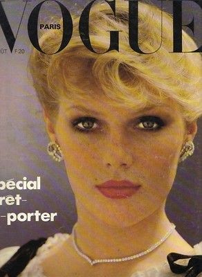 VOGUE PARIS 1977 PATTI HANSEN SHAUN CASEY MARIE HELVIN DAVID BAILEY 