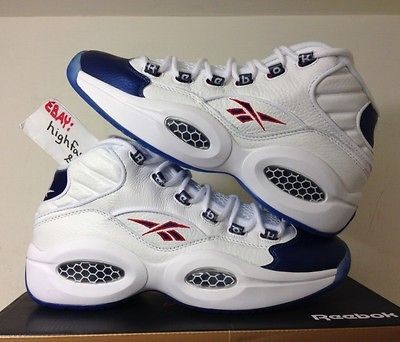   Mid sz 9 Allen Iverson AI Answer Pearl Navy Rare Limited Rare