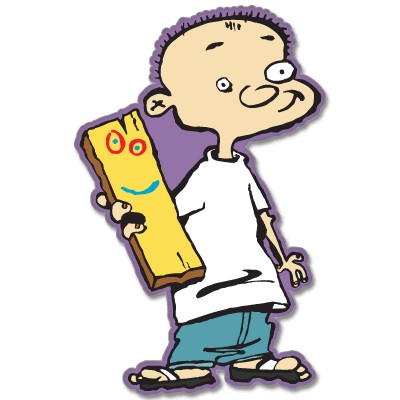 ed edd n eddy jonny and plank bumper sticker 3 x 5  3 00 