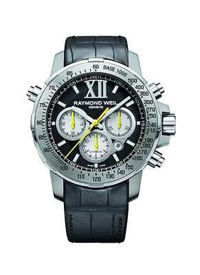 NEW RAYMOND WEIL NABUCCO AUTOMATIC CHRONOGRAPH WATCH TITANIUM 7800 TIR 