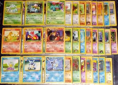 Pokemon Cards 1st COMPLETE SET of ORIGINAL 151/150 HOLOS CHARIZARD 