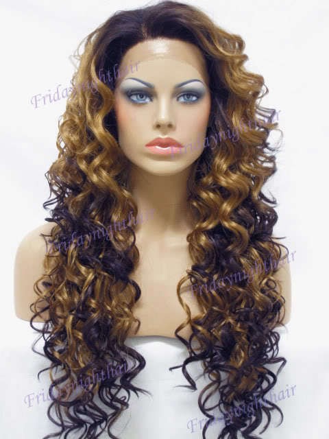 new top quality synthetic lace front full wig gls59