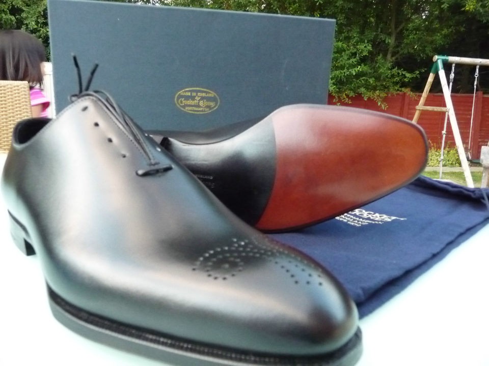 CJ10 Hand Grade Crockett & Jones WEYMOUTH   UK 9 E   337 Last   Black 