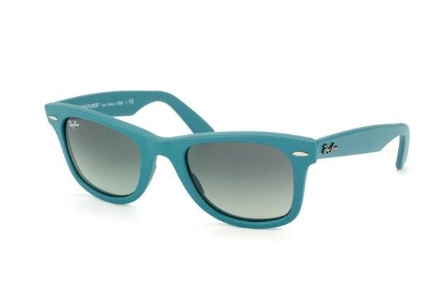 RAYBAN WAYFARER RB 2140 884/71 MATTE TURQUOISE & GREY GRADIENT 50mm 