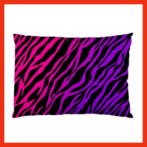   LAZYBOY~SOFA~STYLISH*ZEBRA COLOURS STRIPE*PILLOW CASE/COVER~GREAT GIFT