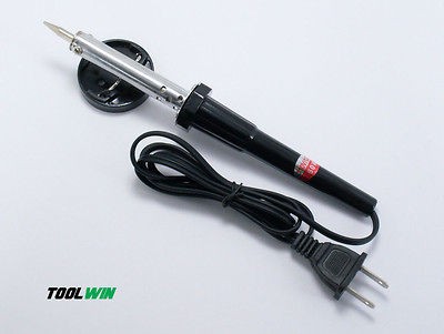 60 Watt Soldering Iron & Stand Pencil Type 110 to 120 Volt Solder Tool 