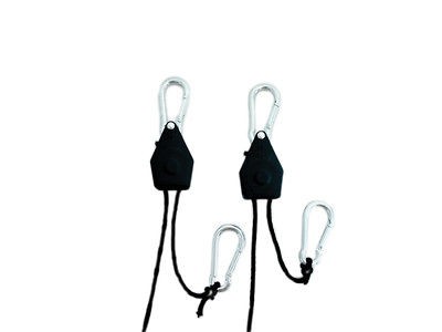 rope ratchet reflector hanger pro grow light grip 2 pk