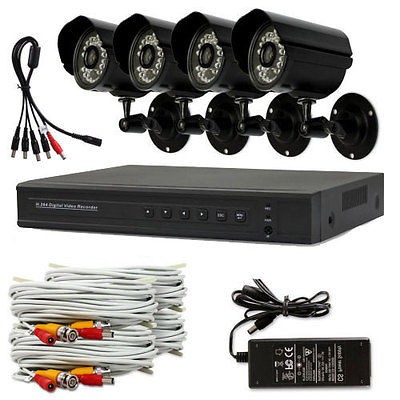 KARE CCTV 8CH Surveillance DVR System Outdoor 30PCS LED IR Security 