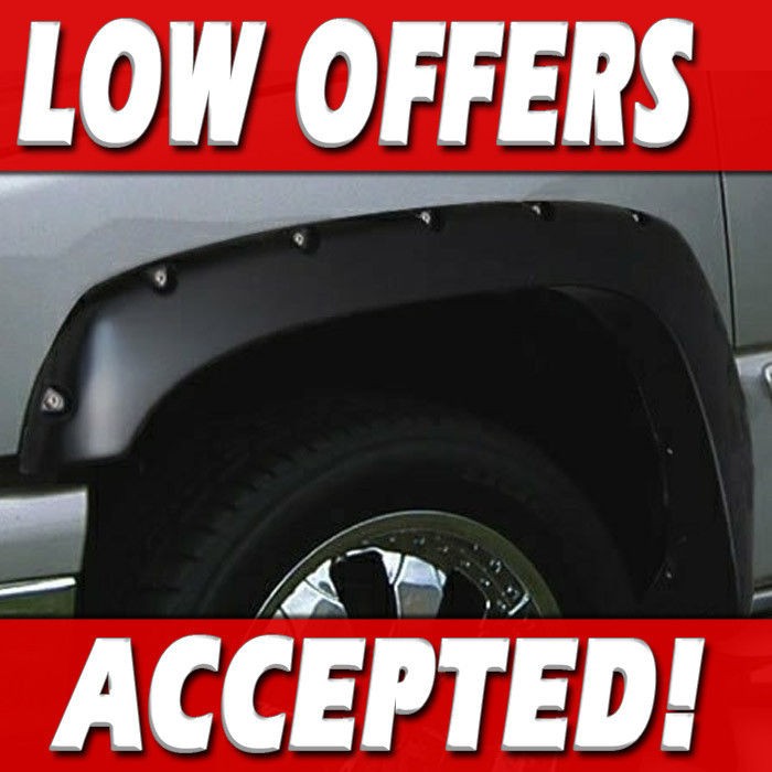 Ruff RiderZ Fender Flares Rivet Style Bolt Pocket CHEVY/GMC 99 06 