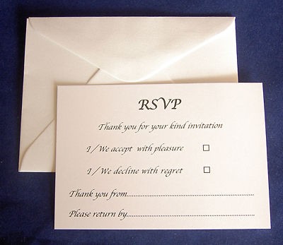   Birthday Party Celebration Occasion RSVP Card & Envelopes A7