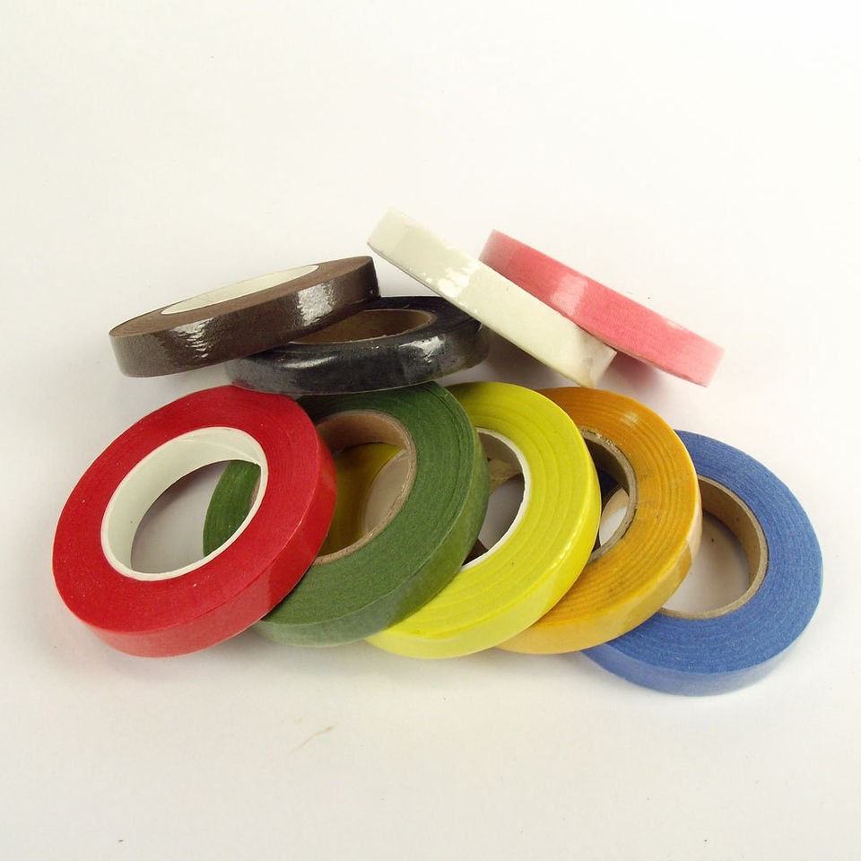 florist floral stem tapes in 9 colours more options colour