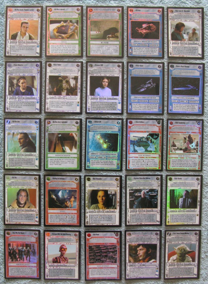   CCG Reflections III (3) Rare Foil Cards (Light Side Part 1/2 VRF, SRF