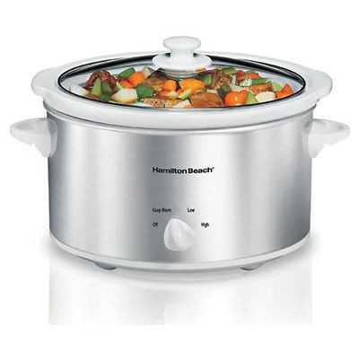 hamilton beach 4 qt slow cooker 33140v 