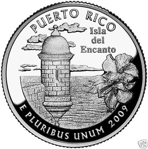 2009 pr puerto rico p d quarter set free ship