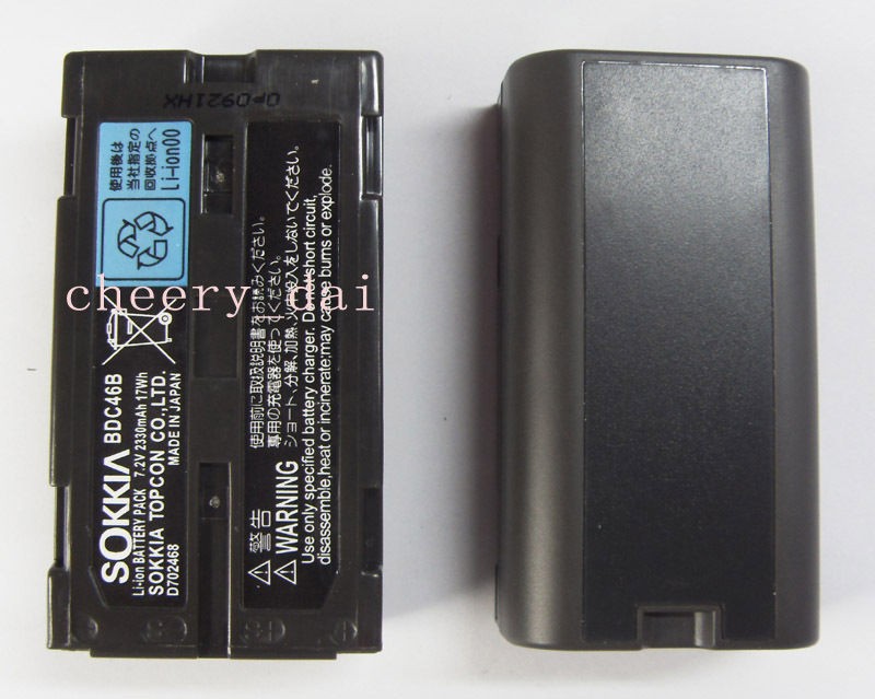 NEW ORIGINAL SOKKIA BDC46/BDC46B/B​DC46A Battery BDC 46 for sokkia 