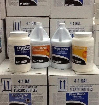 go clean carpet cleaning chemical commercial pkg 