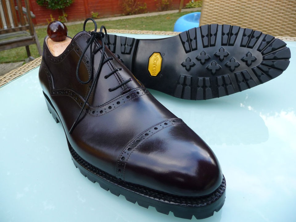 MTO Laszlo Vass   Old English II Vibram Sole   Dark Brown Calf   F 