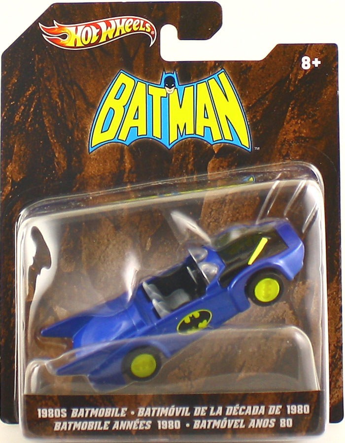 HOT WHEELS BATMAN 2012 SERIES 3 1980S BATMOBILE 150 SCALE CAR