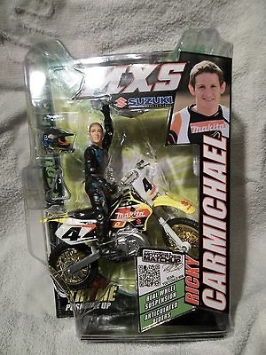 2011 JAXX MXS RICKY CARMICHAEL MAKITA FOX #4 SUZUKI RM250 MOTOCROSSER